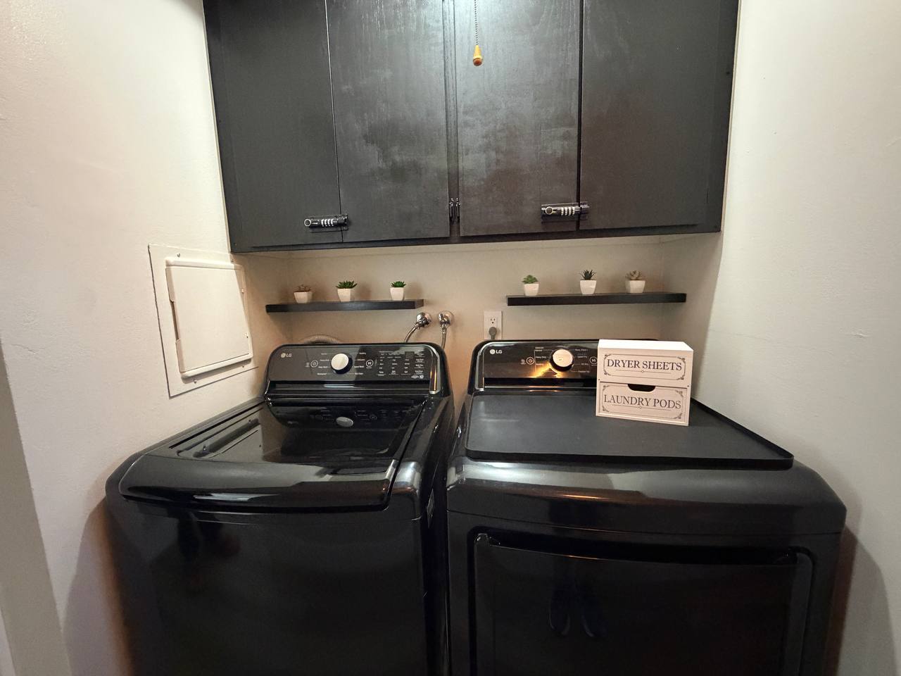 LG washer and dryer